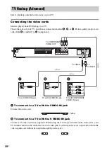 Предварительный просмотр 20 страницы Sony DAV-DZ120 Operating Instructions Manual