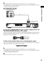 Предварительный просмотр 29 страницы Sony DAV-DZ120K Operating Instructions Manual