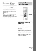 Предварительный просмотр 31 страницы Sony DAV-DZ120K Operating Instructions Manual