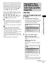 Предварительный просмотр 51 страницы Sony DAV-DZ120K Operating Instructions Manual