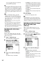 Предварительный просмотр 54 страницы Sony DAV-DZ120K Operating Instructions Manual