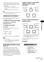 Предварительный просмотр 63 страницы Sony DAV-DZ120K Operating Instructions Manual