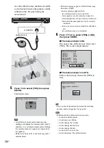 Предварительный просмотр 74 страницы Sony DAV-DZ120K Operating Instructions Manual