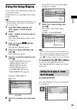 Предварительный просмотр 59 страницы Sony DAV-DZ265K Operating Instructions Manual