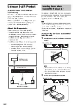 Предварительный просмотр 84 страницы Sony DAV-DZ265K Operating Instructions Manual