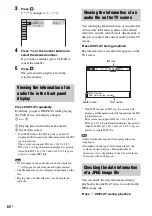 Preview for 62 page of Sony DAV-DZ280 Operating Instructions Manual