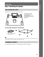 Предварительный просмотр 21 страницы Sony DAV-DZ310 Operating Instructions Manual