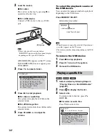 Предварительный просмотр 34 страницы Sony DAV-DZ310 Operating Instructions Manual