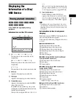 Предварительный просмотр 45 страницы Sony DAV-DZ310 Operating Instructions Manual