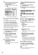 Preview for 34 page of Sony DAV-DZ340 Operating Instructions Manual