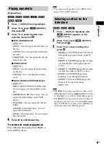 Preview for 35 page of Sony DAV-DZ340 Operating Instructions Manual