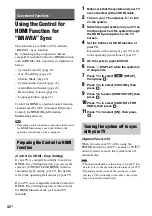 Preview for 42 page of Sony DAV-DZ340 Operating Instructions Manual