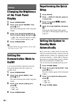 Preview for 48 page of Sony DAV-DZ340 Operating Instructions Manual