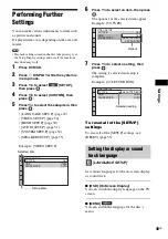 Preview for 49 page of Sony DAV-DZ340 Operating Instructions Manual