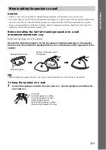 Предварительный просмотр 21 страницы Sony DAV-DZ340K Operating Instructions Manual