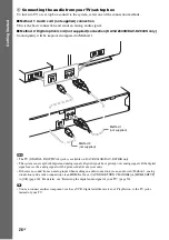 Предварительный просмотр 26 страницы Sony DAV-DZ340K Operating Instructions Manual