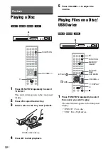 Предварительный просмотр 32 страницы Sony DAV-DZ340K Operating Instructions Manual