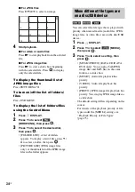 Предварительный просмотр 34 страницы Sony DAV-DZ340K Operating Instructions Manual