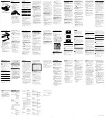 Preview for 2 page of Sony DAV-DZ350 Operating Instructions