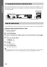 Предварительный просмотр 20 страницы Sony DAV-DZ361W Operating Instructions Manual