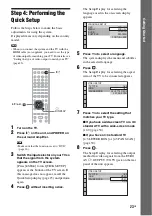 Предварительный просмотр 23 страницы Sony DAV-DZ361W Operating Instructions Manual