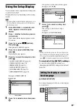 Предварительный просмотр 49 страницы Sony DAV-DZ361W Operating Instructions Manual