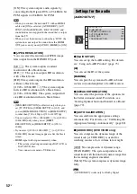 Предварительный просмотр 52 страницы Sony DAV-DZ361W Operating Instructions Manual