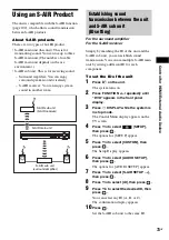 Предварительный просмотр 73 страницы Sony DAV-DZ361W Operating Instructions Manual