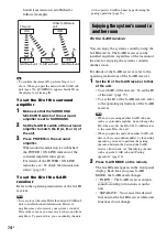 Предварительный просмотр 74 страницы Sony DAV-DZ361W Operating Instructions Manual