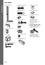 Preview for 10 page of Sony DAV-DZ380W Operating Instructions Manual