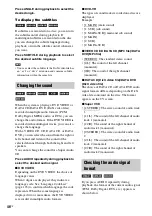 Preview for 46 page of Sony DAV-DZ380W Operating Instructions Manual