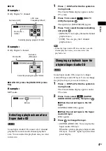 Предварительный просмотр 47 страницы Sony DAV-DZ380W Operating Instructions Manual