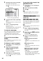 Preview for 50 page of Sony DAV-DZ380W Operating Instructions Manual