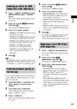 Preview for 57 page of Sony DAV-DZ380W Operating Instructions Manual