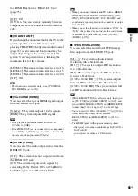 Preview for 65 page of Sony DAV-DZ380W Operating Instructions Manual