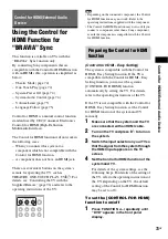 Preview for 73 page of Sony DAV-DZ380W Operating Instructions Manual