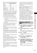 Preview for 77 page of Sony DAV-DZ380W Operating Instructions Manual