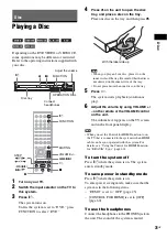 Предварительный просмотр 31 страницы Sony DAV-DZ390K Operating Instructions Manual