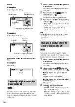 Предварительный просмотр 34 страницы Sony DAV-DZ390K Operating Instructions Manual