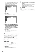 Preview for 40 page of Sony DAV-DZ390K Operating Instructions Manual