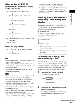 Preview for 55 page of Sony DAV-DZ500F Operating Instructions Manual