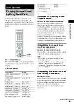 Предварительный просмотр 39 страницы Sony DAV-DZ531W Operating Instructions Manual