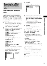 Preview for 43 page of Sony DAV-DZ531W Operating Instructions Manual