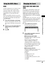 Preview for 49 page of Sony DAV-DZ531W Operating Instructions Manual