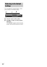 Предварительный просмотр 90 страницы Sony DAV-DZ531W Operating Instructions Manual