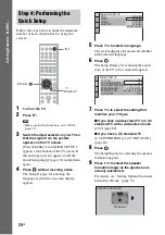 Предварительный просмотр 20 страницы Sony DAV-DZ555K Operating Instructions Manual