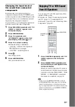 Предварительный просмотр 33 страницы Sony DAV-DZ555K Operating Instructions Manual