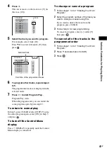 Предварительный просмотр 41 страницы Sony DAV-DZ555K Operating Instructions Manual