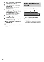 Предварительный просмотр 86 страницы Sony DAV-DZ555K Operating Instructions Manual