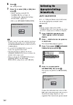 Предварительный просмотр 74 страницы Sony DAV-DZ555M Operating Instructions Manual